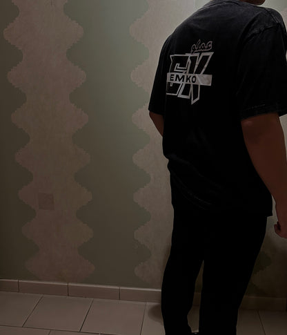 EMKO BLACK T-SHIRT