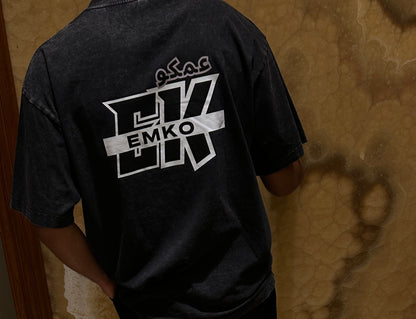 EMKO BLACK T-SHIRT